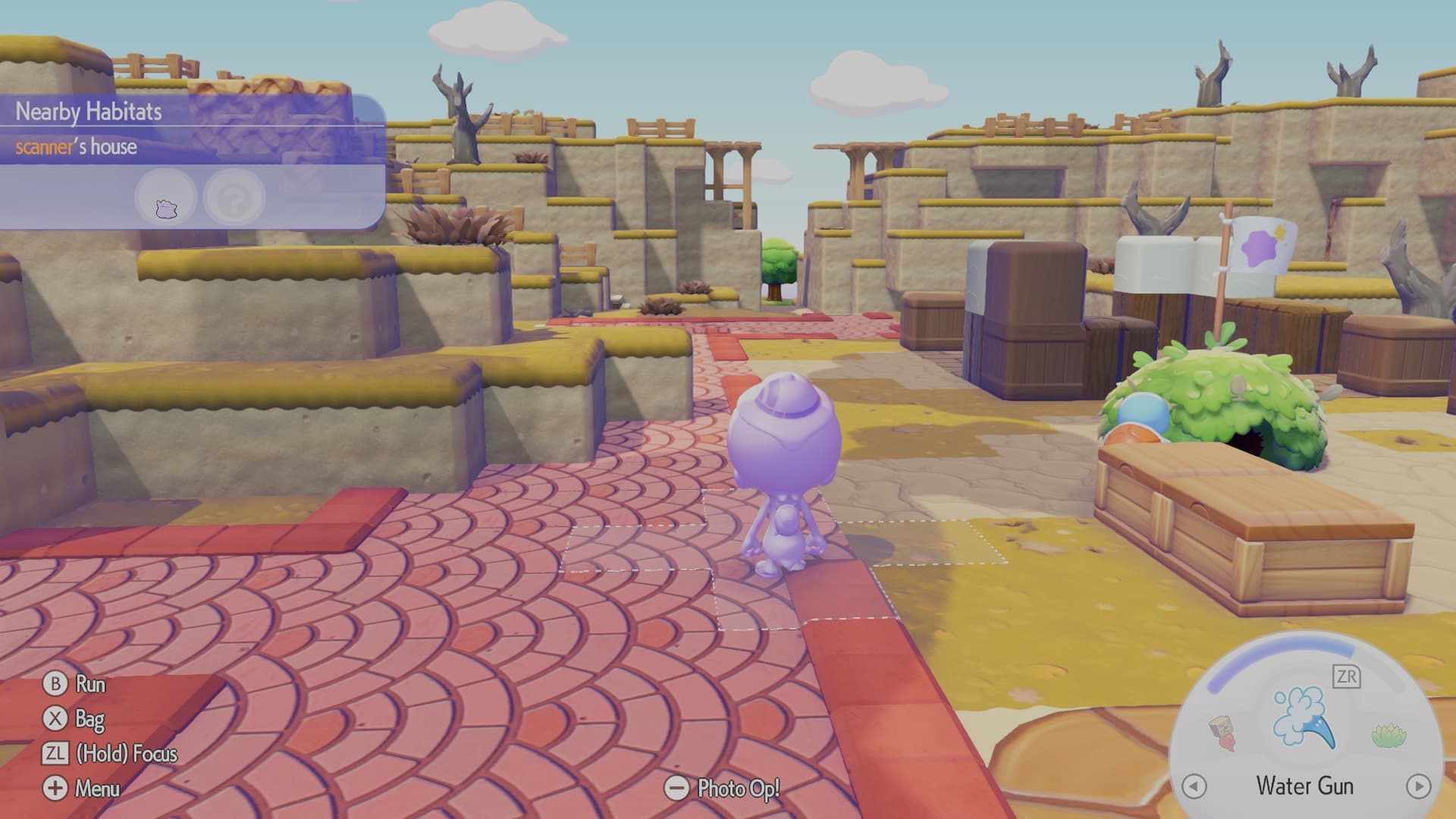 Freeing Onix from the cave in Pokémon Pokopia