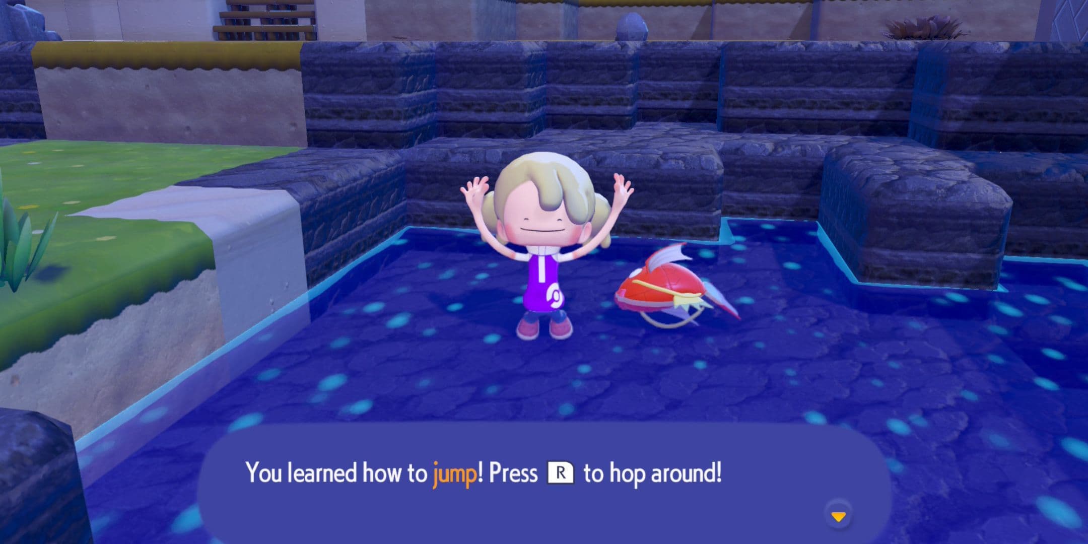 Pokemon Pokopia Jump transformation